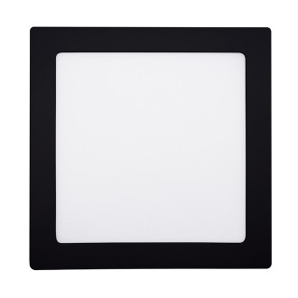 Solight LED mini panel CCT, přisazený, 18W, 1530lm, 3000K, 4000K, 6000K, čtvercový, černá barva Barevná teplota (К): 3000-6000 K, Stupeň krytí (IP): IP20