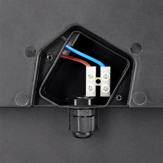 Solight LED venkovní osvětlení kulaté s mřížkou, 13W, 910lm, 4000K, IP65, 17cm, černá Barevná teplota (К): 4000 K, Stupeň krytí (IP): IP65+