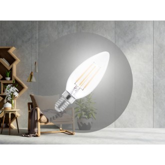 NEDES - LED Filament 4W - C35 / E14 / 4000K - ZLF722