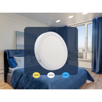 NEDES - LED přisazený panel 18W / PRSF / SMD / CCT / WH - LPL334