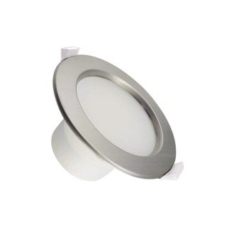 NEDES - LED svítidlo 10W / IP44 / DR01 / SMD / 4000K / SI - LDL154/S