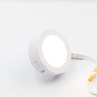 NEDES - LED přisazený panel 6W / PRSF / SMD / CCT / WH - LPL331