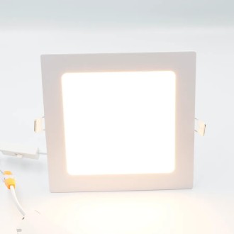 NEDES - LED vsazený panel 12W / PS / SMD / CCT / WH - LPL233