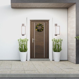 Solight vánoční věnec, průměr 40cm, 15x LED, IP44, 3x AA, časovač Stupeň krytí (IP): IP44