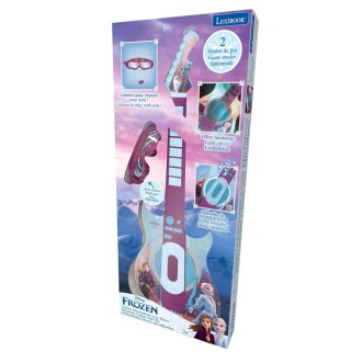 Elektronická kytara Disney Frozen s brýlemi s mikrofonem