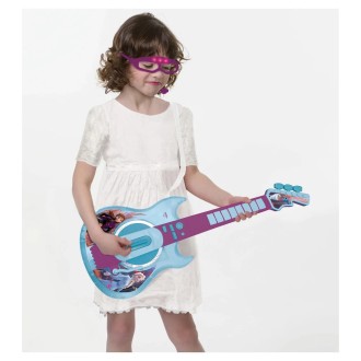 Elektronická kytara Disney Frozen s brýlemi s mikrofonem