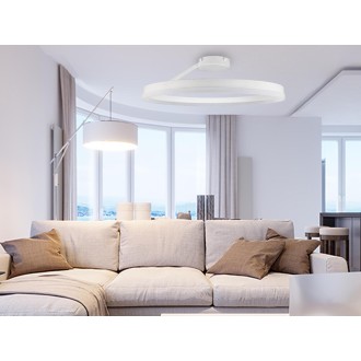 NEDES - LED stropní svítidlo s dálkovým ovladačem 40W - TA1313/W