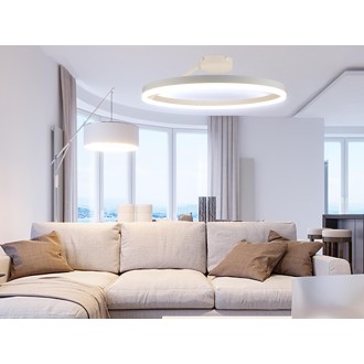 NEDES - LED stropní svítidlo s dálkovým ovladačem 40W - TA1313/W