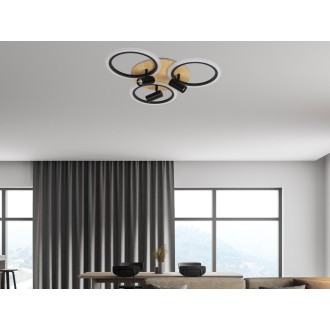 NEDES - LED stropní svítidlo s dálkovým ovladačem 70W - TB1311/BW