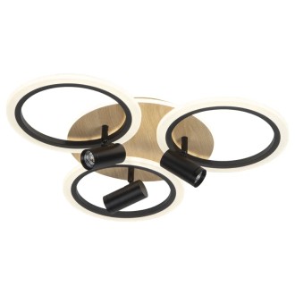 NEDES - LED stropní svítidlo s dálkovým ovladačem 70W - TB1311/BW