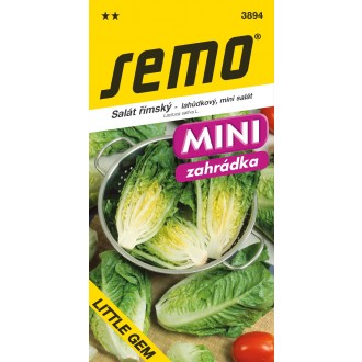 Salát římský - Little Gem, polní 0,6g - série MINI