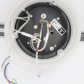 NEDES - LED stropní svítidlo s dálkovým ovladačem 75W - TA1303/BW