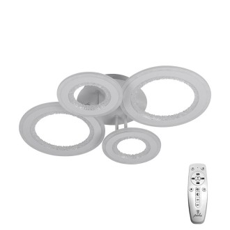 NEDES - LED stropní svítidlo s dálkovým ovladačem 100W - J3346/W