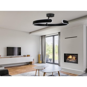 NEDES - LED stropní svítidlo s dálkovým ovladačem 72W - TA1314/B