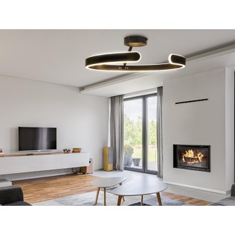 NEDES - LED stropní svítidlo s dálkovým ovladačem 72W - TA1314/B