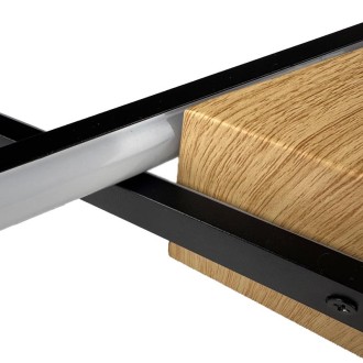 NEDES - LED stropní svítidlo s dálkovým ovladačem 75W - TA1311/BW