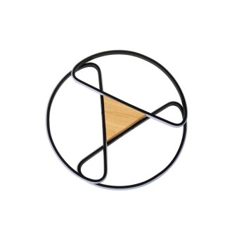 NEDES - LED stropní svítidlo s dálkovým ovladačem 75W - TA1311/BW