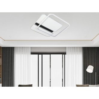 NEDES - LED stropní svítidlo s dálkovým ovladačem 95W - TA1318/WB