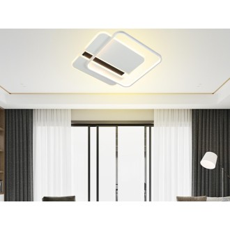 NEDES - LED stropní svítidlo s dálkovým ovladačem 95W - TA1318/WB