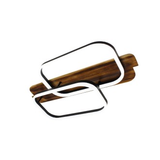 NEDES - LED stropní svítidlo s dálkovým ovladačem 95W - TA1301/BW