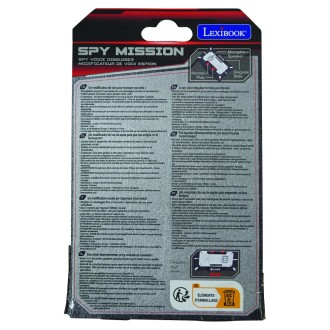 Měnič hlasu Spy Mission s nahráváním