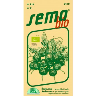 BIO Ředkvička červ. - Saxa 2 (Kvintara F1) - 1,5g