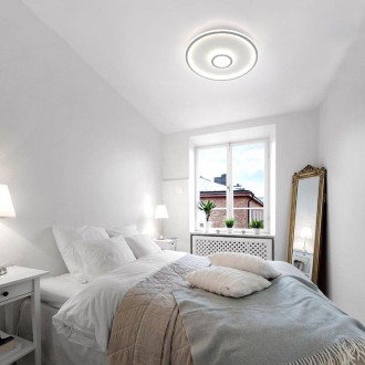 NEDES - LED stropní svítidlo s dálkovým ovladačem 90W - TB1308/W