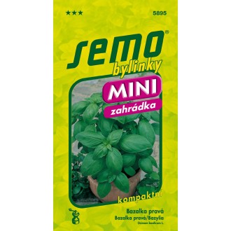 Bazalka pravá - Mammolo Genovese 0,8g - série MINI