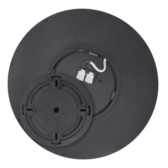 Solight LED osvětlení s dálkovým ovladačem Estela Black, 36W, 2700lm, 30cm, změna chromatičnosti, stmívatelné Barevná teplota (К): 3000-6000 K, Stupeň krytí (IP): IP20