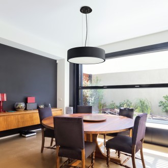 Rendl - MEZZO 40/60 závěsná sada černá 230V Barva: Černá