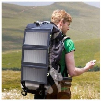 Allpowers Solární Přenosná Nabíječka (rozkládací panel) Allpowers, 21W - 6 000 mAh