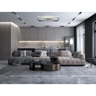 NEDES - LED stropní svítidlo s dálkovým ovladačem 75W - TA1331/WB