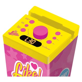 Výkonný Bluetooth věžový reproduktor s mikrofonem a světelnými efekty