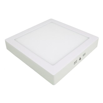 T-led - PS18 LED panel 18W přisazený čtverec 220x220mm Varianta: Teplá bílá