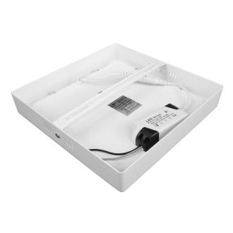 T-led - PS18 LED panel 18W přisazený čtverec 220x220mm Varianta: Teplá bílá
