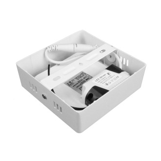 T-led - PS6 LED panel 6W přisazený čtverec 115x115mm Varianta: Denní bílá