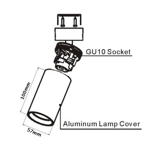 T-led - Nástěnné svítidlo MAFA-NW bílé Varianta: Nástěnné svítidlo MAFA-NW bílé