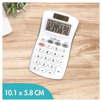 8 místná kapesní kalkulačka solární