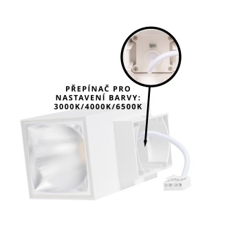 T-led - Nástěnné svítidlo PITE 1SW Varianta: Nástěnné svítidlo PITE 1SW