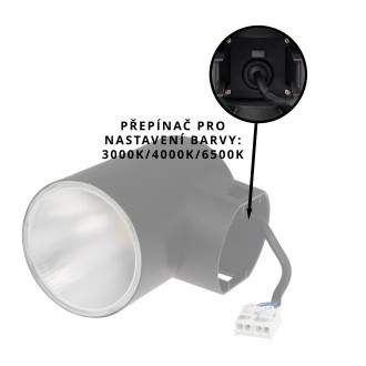 T-led - Nástěnné svítidlo PITE 1RB Varianta: Nástěnné svítidlo PITE 1RB