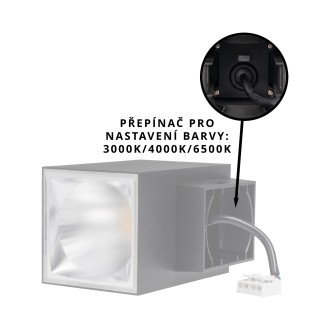 T-led - Nástěnné svítidlo PITE 1SB Varianta: Nástěnné svítidlo PITE 1SB