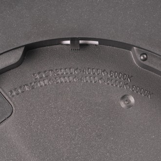 T-led - LED panel PANKA 18W CCT černé kulaté stropní Varianta: LED panel PANKA 18W CCT černé kulaté stropní