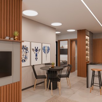 T-led - LED panel PANKA 40W CCT bílé kulaté stropní Varianta: LED panel PANKA 40W CCT bílé kulaté stropní