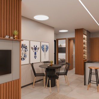 T-led - LED panel PANKA 50W CCT bílé kulaté stropní Varianta: LED panel PANKA 50W CCT bílé kulaté stropní