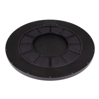 T-led - LED panel PANKA 50W CCT černé kulaté stropní Varianta: LED panel PANKA 50W CCT černé kulaté stropní