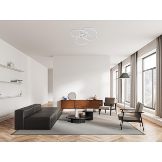 NEDES - LED stropní svítidlo s dálkovým ovladačem 70W - TA1328/W