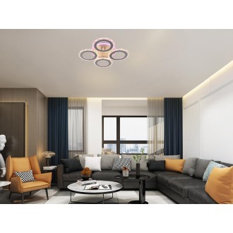 NEDES LED svítidlo + dálkový ovladač 55W - J3328/W