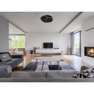 NEDES LED stropní svítidlo s dálkovým ovladačem 90W - TA1322/B