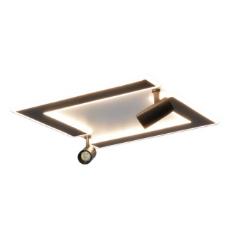 NEDES - LED stropní svítidlo s dálkovým ovladačem 80W - TA1319/WB