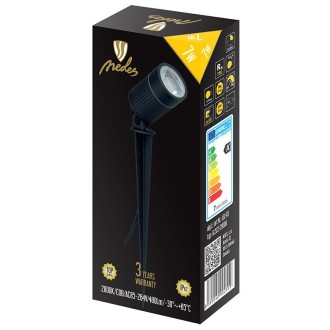 NEDES LED zahradní svítidlo 7W / IP67 / 2800K - LGL413